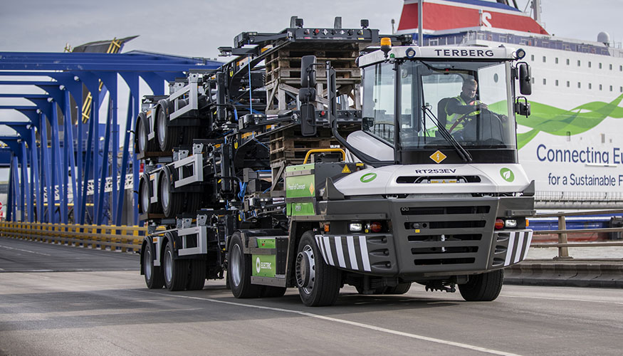 N.C. Nielsens ordresucces: Terbergs første 100 % elektriske RoRo-traktor